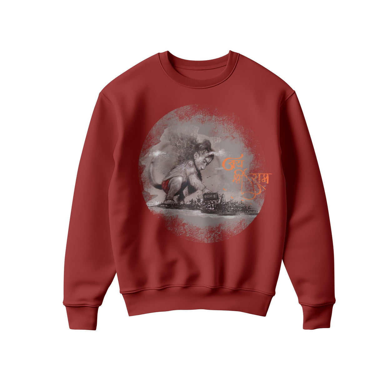 Adult Hanuman Ji Sweatshirt Unisex